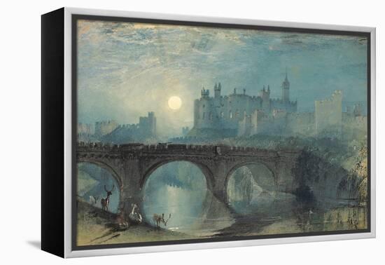 Alnwick Castle, C. 1829-J^ M^ W^ Turner-Framed Premier Image Canvas