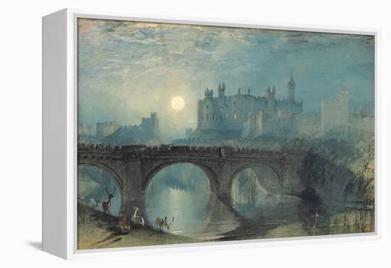 Alnwick Castle, C. 1829-J^ M^ W^ Turner-Framed Premier Image Canvas