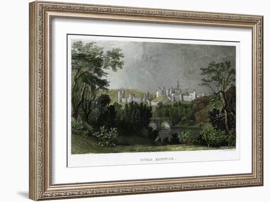 Alnwick Castle, Northumberland, 18th-19th Century-L Kunstvortag-Framed Giclee Print