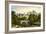 Alnwick Castle, Northumberland, Home of the Duke of Northumberland, C1880-Benjamin Fawcett-Framed Giclee Print