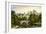 Alnwick Castle, Northumberland, Home of the Duke of Northumberland, C1880-Benjamin Fawcett-Framed Premium Giclee Print