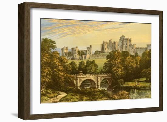 Alnwick Castle-Alexander Francis Lydon-Framed Giclee Print