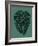 Alocasia Melo Dark-Francesco Gulina-Framed Photographic Print