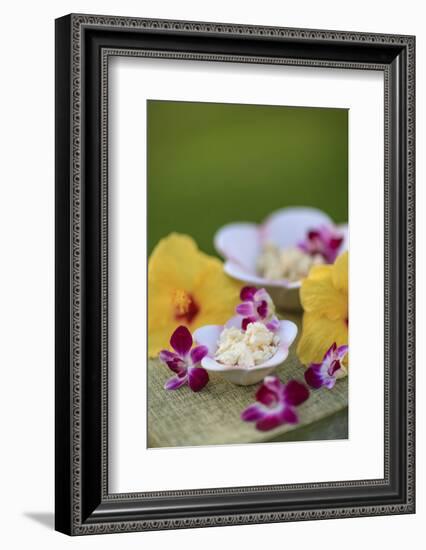 Aloe Butter and Ginger Lime, outdoor Spa, Wailea, Maui, Hawaii, USA-Stuart Westmorland-Framed Photographic Print