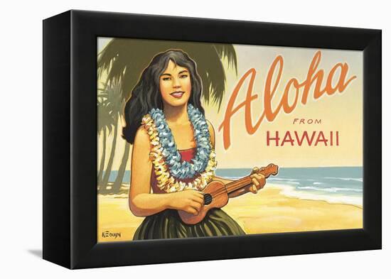 Aloha from Hawaii-Kerne Erickson-Framed Stretched Canvas