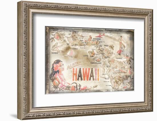 Aloha Hawaii-null-Framed Giclee Print