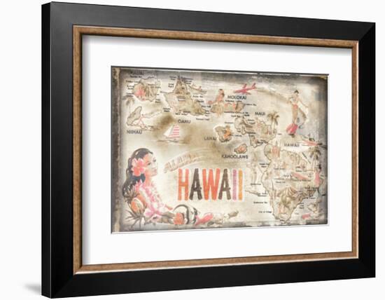 Aloha Hawaii-null-Framed Giclee Print