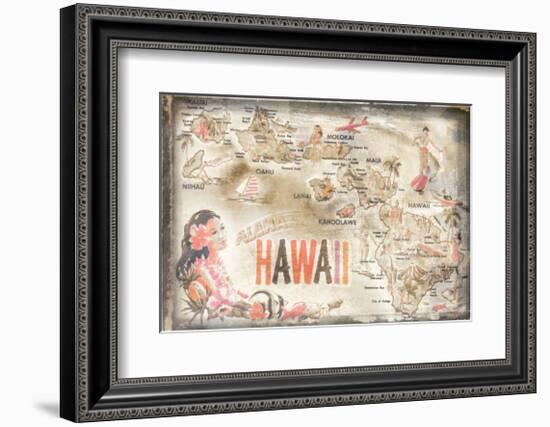 Aloha Hawaii-null-Framed Giclee Print