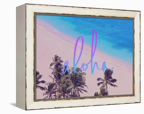 Aloha Hawaii-Leah Flores-Framed Premier Image Canvas