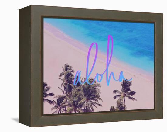 Aloha Hawaii-Leah Flores-Framed Premier Image Canvas