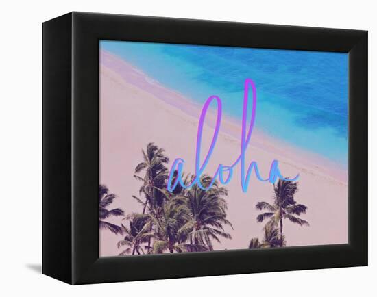 Aloha Hawaii-Leah Flores-Framed Premier Image Canvas