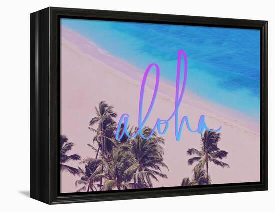 Aloha Hawaii-Leah Flores-Framed Premier Image Canvas