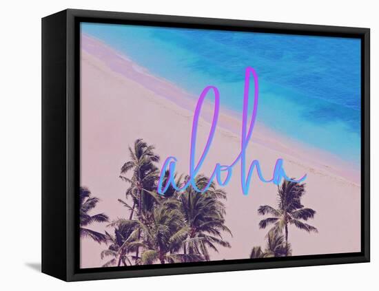 Aloha Hawaii-Leah Flores-Framed Premier Image Canvas