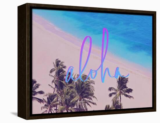 Aloha Hawaii-Leah Flores-Framed Premier Image Canvas