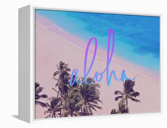 Aloha Hawaii-Leah Flores-Framed Premier Image Canvas