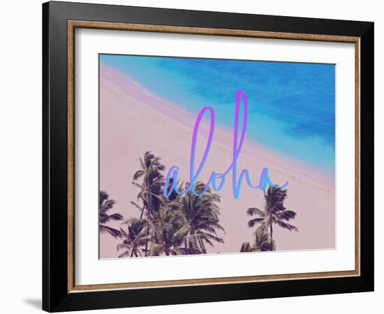 Aloha Hawaii-Leah Flores-Framed Giclee Print