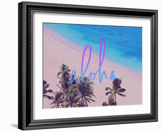 Aloha Hawaii-Leah Flores-Framed Giclee Print