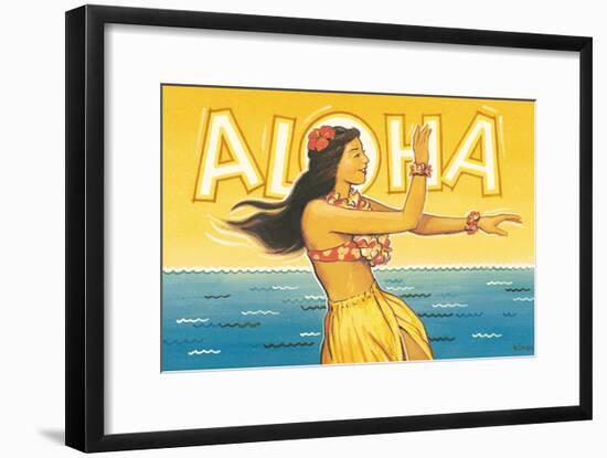 Aloha, Hawaii-Kerne Erickson-Framed Art Print