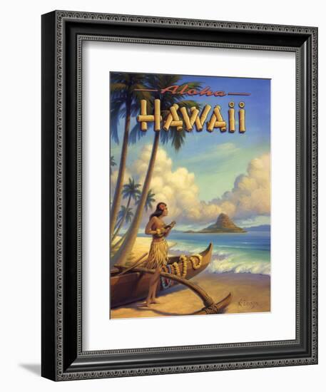 Aloha Hawaii-Kerne Erickson-Framed Art Print