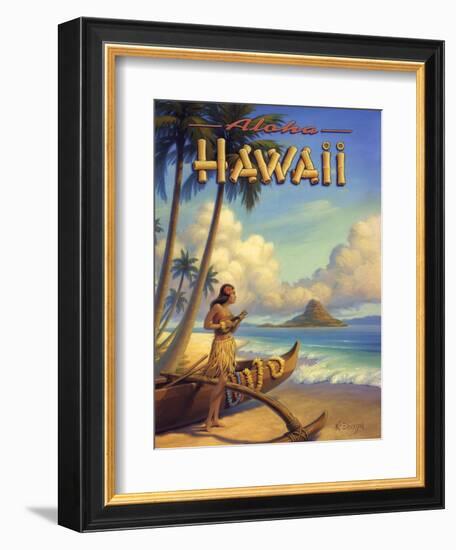 Aloha Hawaii-Kerne Erickson-Framed Art Print