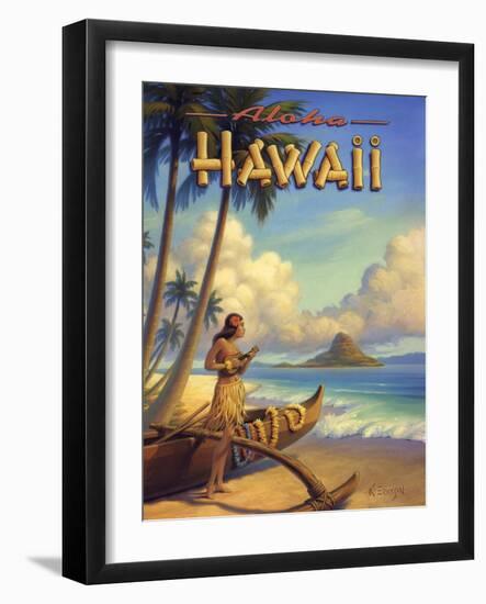 Aloha Hawaii-Kerne Erickson-Framed Art Print