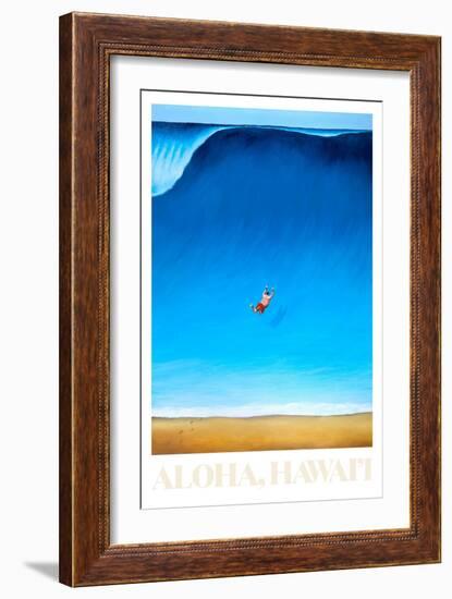 Aloha Hawaii-Mark Ulriksen-Framed Art Print