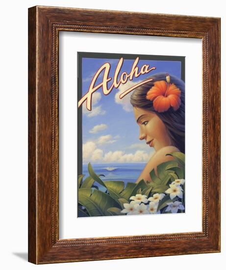 Aloha-Kerne Erickson-Framed Art Print