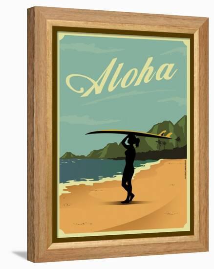 Aloha-American Flat-Framed Premier Image Canvas