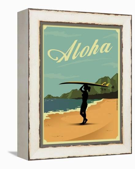 Aloha-American Flat-Framed Premier Image Canvas