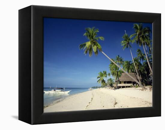 Alona Beach on the Island of Panglao Off the Coast of Bohol, in the Philippines, Southeast Asia-Robert Francis-Framed Premier Image Canvas
