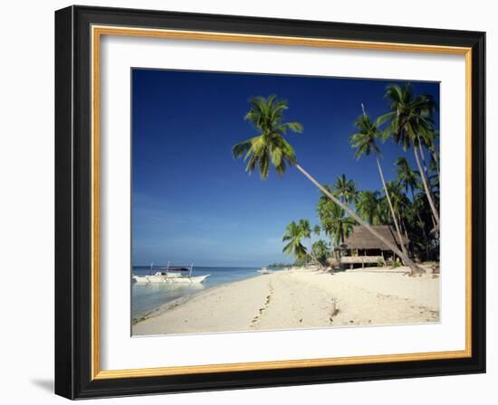 Alona Beach on the Island of Panglao Off the Coast of Bohol, in the Philippines, Southeast Asia-Robert Francis-Framed Photographic Print