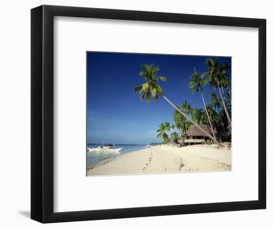 Alona Beach on the Island of Panglao Off the Coast of Bohol, in the Philippines, Southeast Asia-Robert Francis-Framed Photographic Print