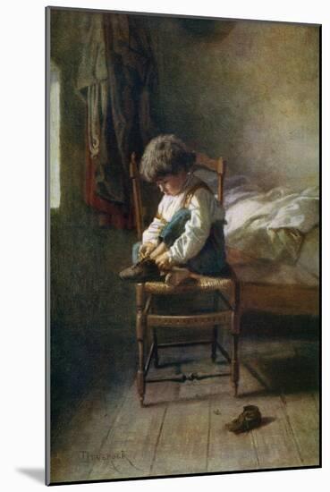 Alone, 19th Century-Theophile Emmanuel Duverger-Mounted Giclee Print