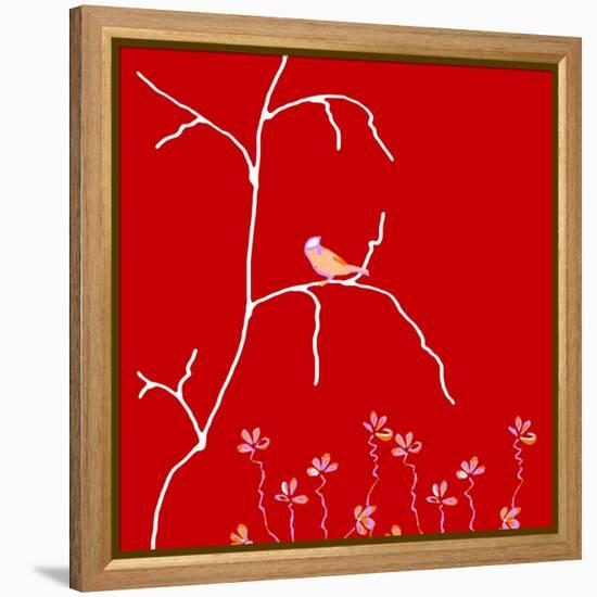 Alone But Never Lonely-Ruth Palmer-Framed Stretched Canvas