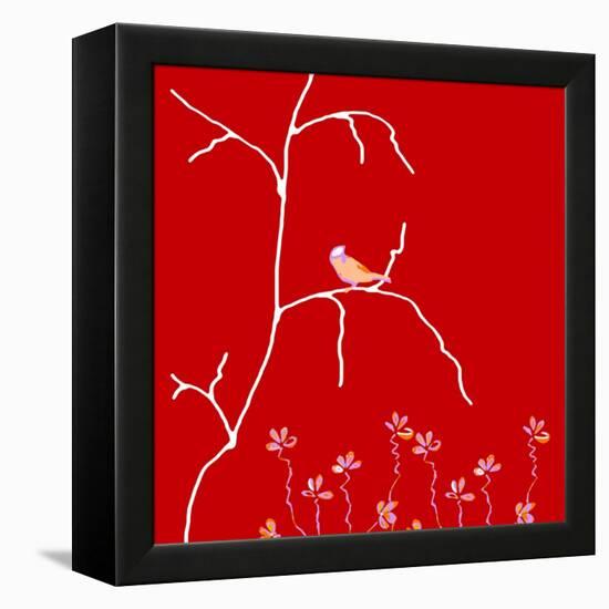 Alone But Never Lonely-Ruth Palmer-Framed Stretched Canvas