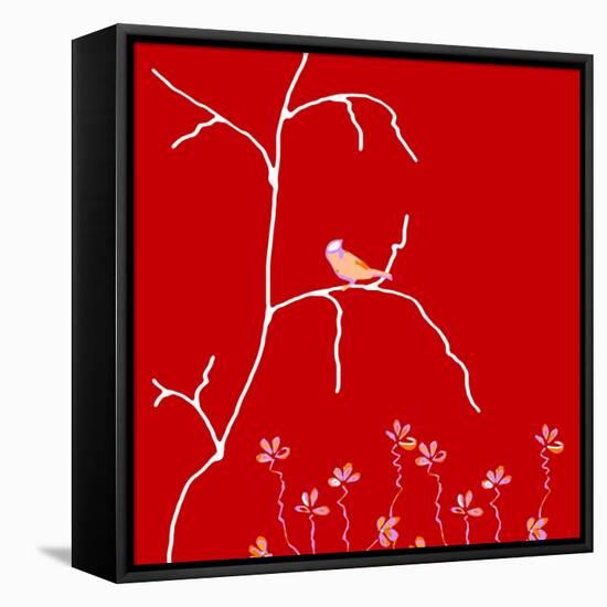 Alone But Never Lonely-Ruth Palmer-Framed Stretched Canvas