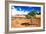 Alone in the Desert-Philippe Hugonnard-Framed Giclee Print