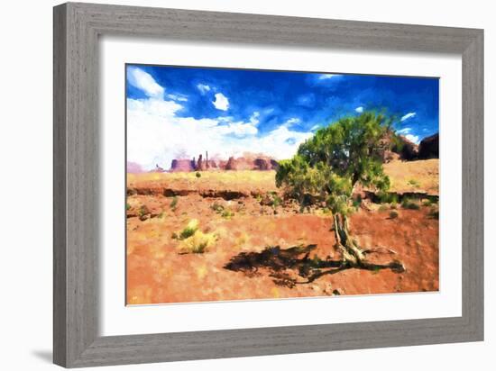 Alone in the Desert-Philippe Hugonnard-Framed Giclee Print