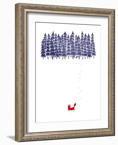 Alone in the Forest-Robert Farkas-Framed Giclee Print