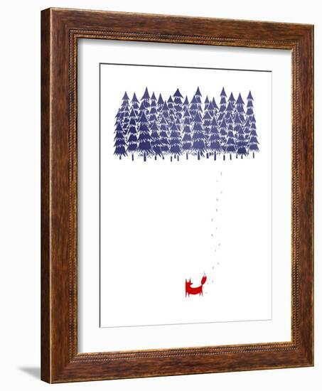 Alone in the Forest-Robert Farkas-Framed Giclee Print