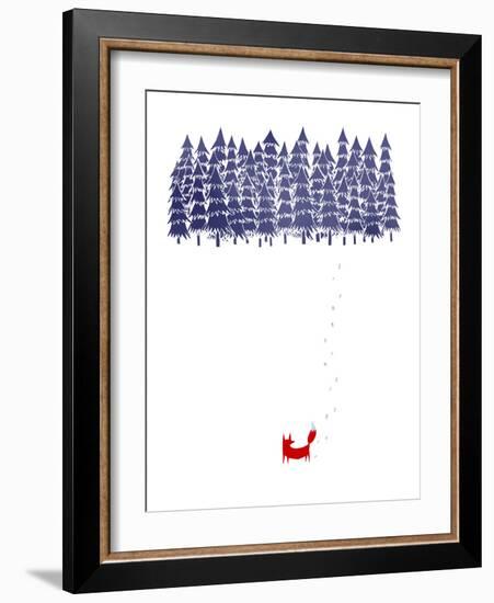 Alone in the Forest-Robert Farkas-Framed Giclee Print