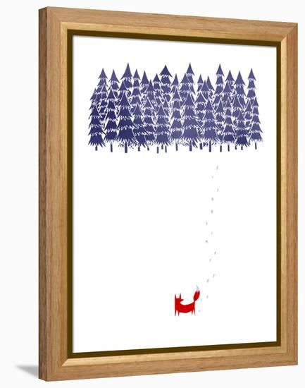 Alone in the Forest-Robert Farkas-Framed Premier Image Canvas