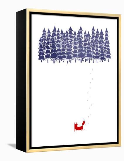 Alone in the Forest-Robert Farkas-Framed Premier Image Canvas