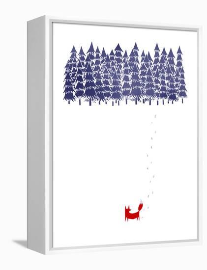 Alone in the Forest-Robert Farkas-Framed Premier Image Canvas