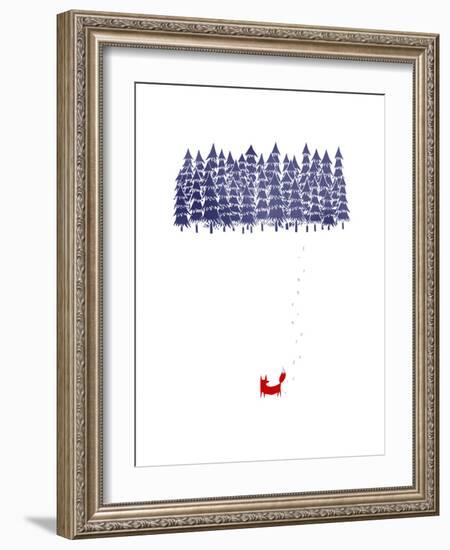 Alone in the Forest-Robert Farkas-Framed Art Print