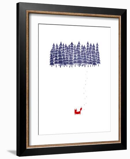 Alone in the Forest-Robert Farkas-Framed Art Print