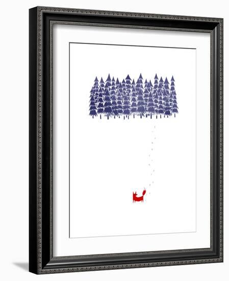 Alone in the Forest-Robert Farkas-Framed Art Print