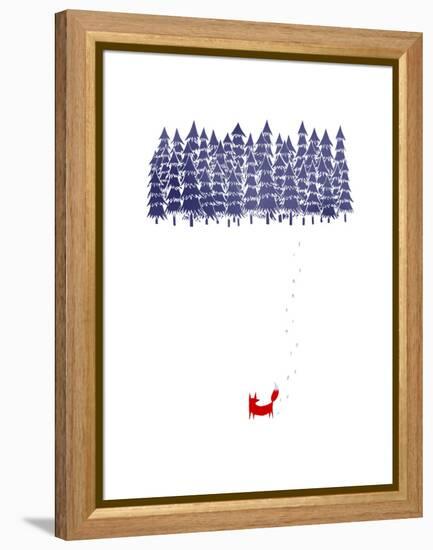 Alone in the Forest-Robert Farkas-Framed Stretched Canvas