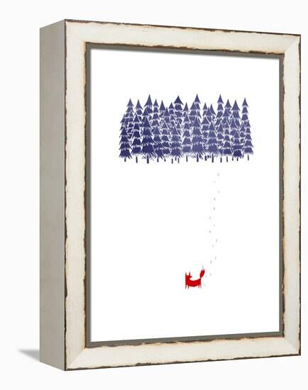 Alone in the Forest-Robert Farkas-Framed Stretched Canvas