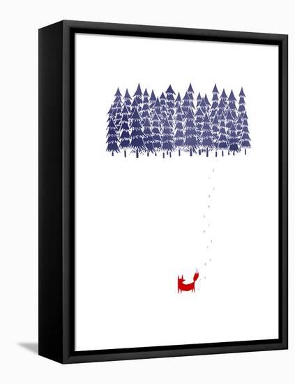 Alone in the Forest-Robert Farkas-Framed Stretched Canvas